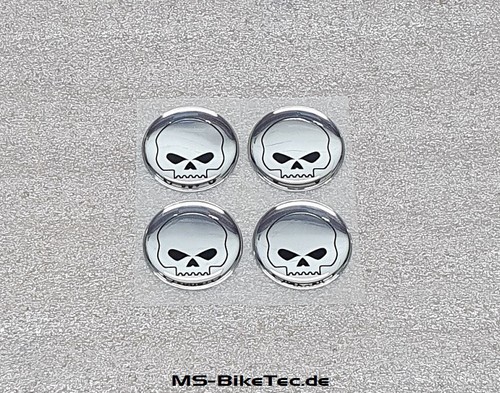 Cam cover chrom skull harley - cover,