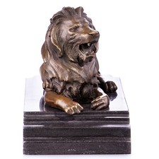 Figur  Eisen Löwe Tiger Puma