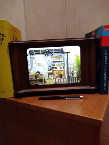 Buchstütze familie wohnzimmer - buchstütze,