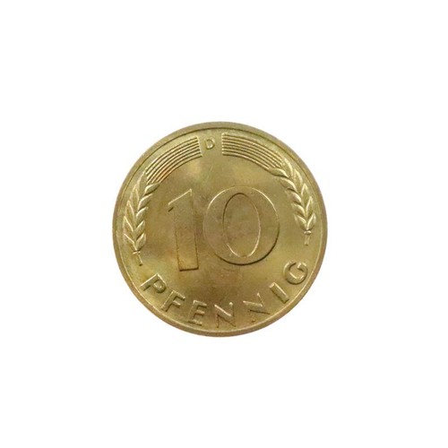 Brd pfennig 1950 - 1950, |