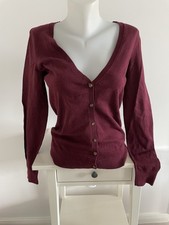 Esprit By Edc Strickjacke Gr S Weinrot