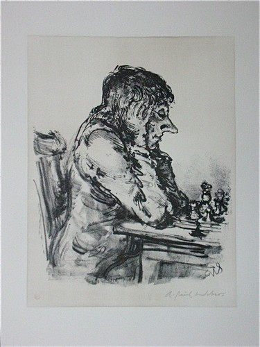 Paul weber original - a.,