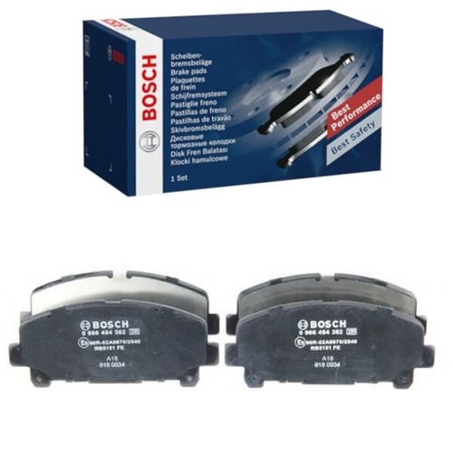 Bosch bremsbeläge vorne - vorne, für