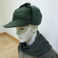 original schwedische Armee Pälsmössa Mütze Winter Teddy Jag Angeln Feld Cap