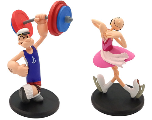 Set figurines popeye - 2,