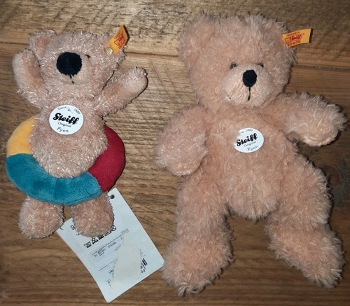 Steiff fynn teddybär - ×,