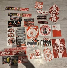 HFC Chemie Halle Lok Leibzig Aufkleber 40 Stück Sticker