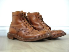 Trickers hellbraune Leder