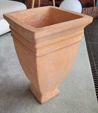 Amphore Pflanzkübel Vase Terracotta Pokal Blumenkübel 55 cm Höhe