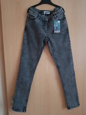 Graue Mädchen Jeans von