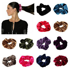 XXL Velour Samt Haargummi Zopfgummi Haarband Pferdesschwanz Scrunchie