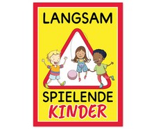 Achtung kinder schild - achtung,