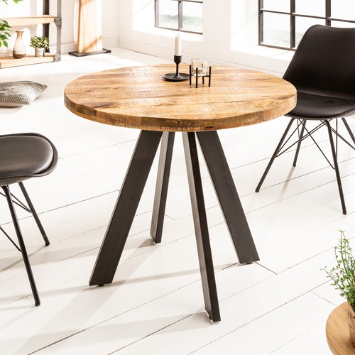 Massivholz esstisch iron craft - massivholz,