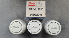 3x  Danfoss Thermostatkopf RA/VL 2950 (013G2950) 26mm Aufnahme Serviceelement 