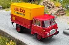 Robur LO 2002 Koffer "MINOl auto kosmetik " Brekina 1:87