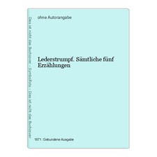 Lederstrumpf. Sämtliche fünf