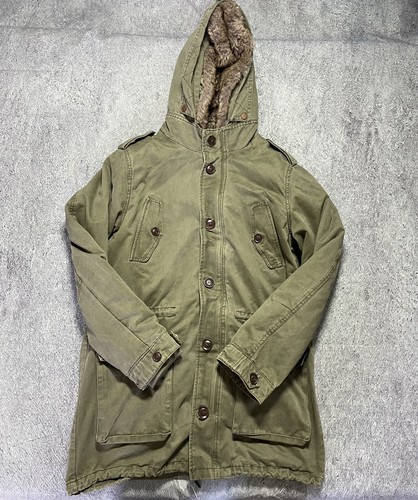 Herren parka militärgrün - parka,