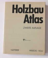 Holzbau Atlas, 2. Auflage 1996 - Architektur, gebraucht