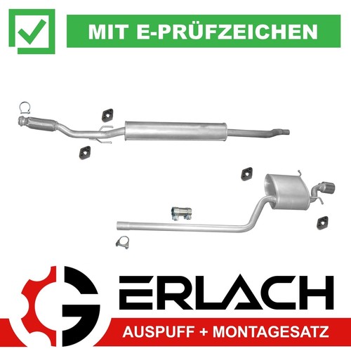 Auspuffanlage für mini cooper - auspuffanlage,