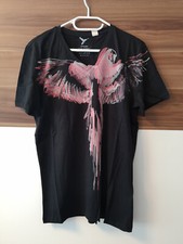 T-Shirt Damen Hugo Boss Orange V-Neck Color; Schwarz Größe; M