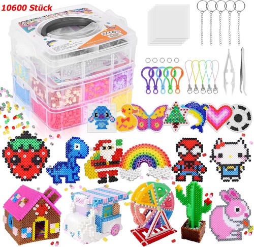 10600 stück bügelperlen - stück, set