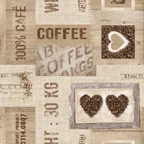 Wachstuch tischdecke coffee - tischdecke,