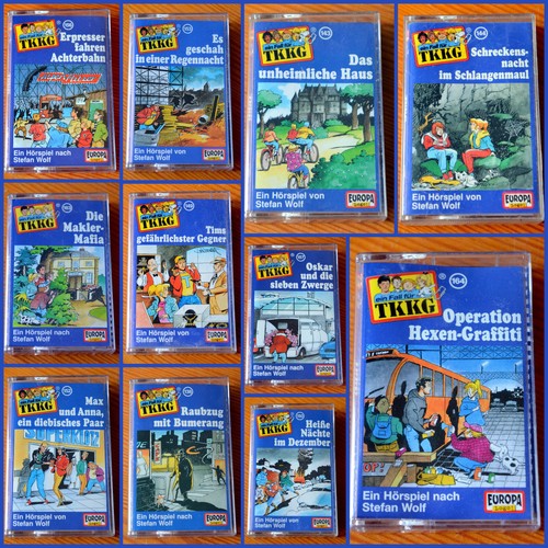 Hörspielkassetten tkkg - hörspielkassetten,