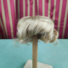 Echthaar Puppenperücke mit