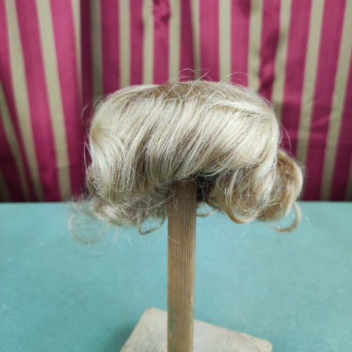 Echthaar puppenperücke mit - echthaar,