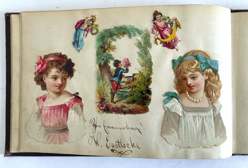 Antikes poesiealbum 1876 1878 - antikes, 1876-1878
