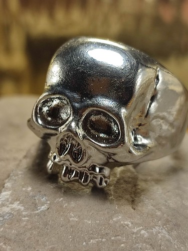 Herren ring totenkopf in - herren,