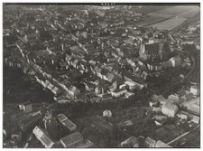 ZZ-1412/ Striegau Strzegom  Schlesien Foto Luftbild 18 x 13 cm ca.1938