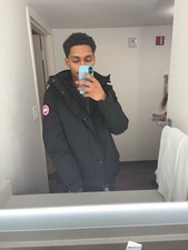 Canada Goose Black Hooded