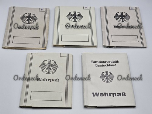 Original bundeswehr wehrpass - original,