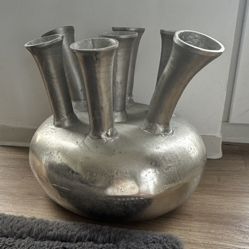 Mehrarmige metallvase - mehrarmige,