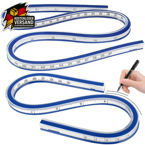 Flexibles kurvenlineal 60cm - flexibles,