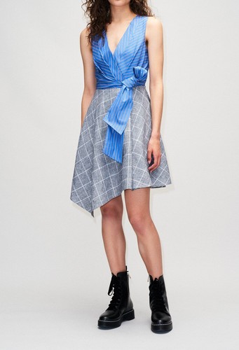 Claudie pierlot kleid blau - pierlot,