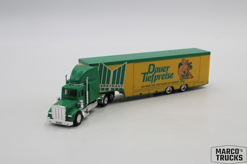 Herpa kenworth koffersattelzug - kenworth,