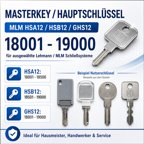 Mlm hauptschlüssel master - mlm,