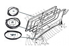 Satz GAZ 69 Gummidichtungen