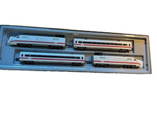 Märklin 37701, ICE 1, 2 Triebköpfe, 2 Zwischenwagen, gering bespielt, OVP