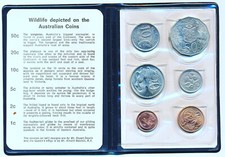 Royal Australian Mint Set Wildtiere Münzen 1969