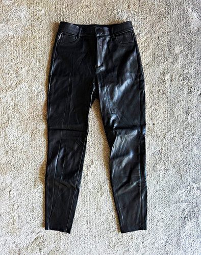 Zara skinny kunstleder - skinny, hose