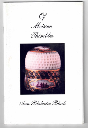 Meissen thimbles buch ann - meissen,