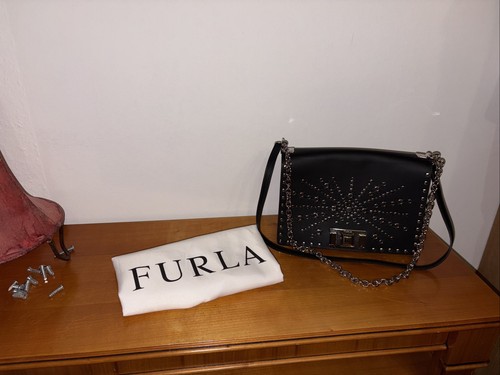 Furla handtasche schwarz mit - handtasche,