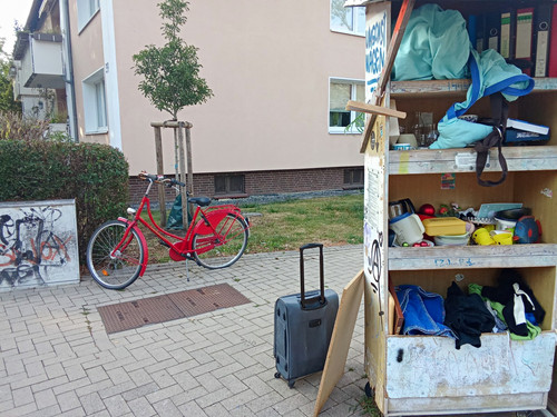 Cityrad rot tiefeinstieg - rot,
