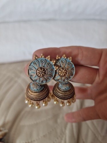 Wunderschöne jhumka ohrringe - wunderschöne,