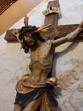 Kruzifix Kreuz Holz alt Jesus