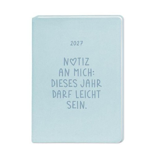 Terminplaner lederlook 2027 - terminplaner,