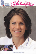 Autogramm - Kathrin Hitzer